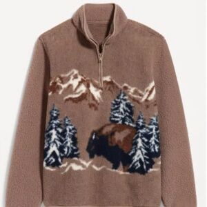 Old Navy Bison/Buffalo Fleece - Sizes Large & XLarge Available!